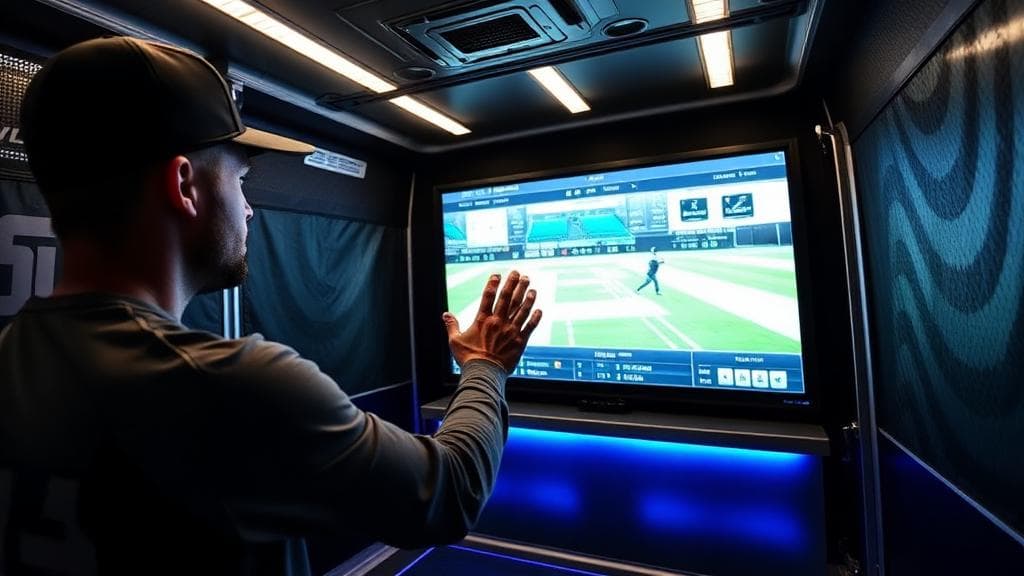 Inside the Diamond IQ mobile training unit